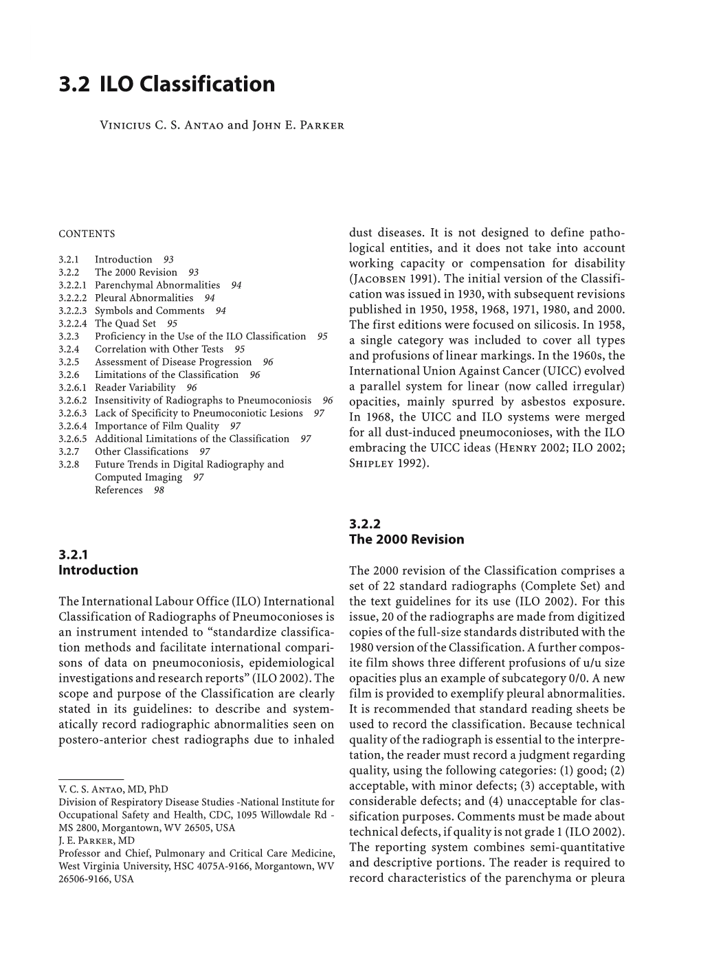 3.2 ILO Classification