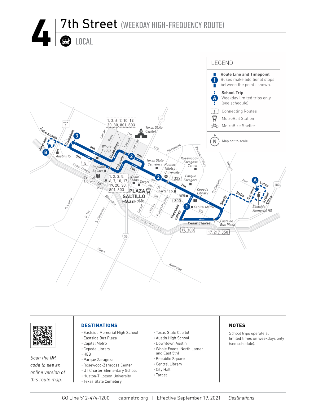 4 7Th Street (HIGH-FREQUENCY ROUTE)