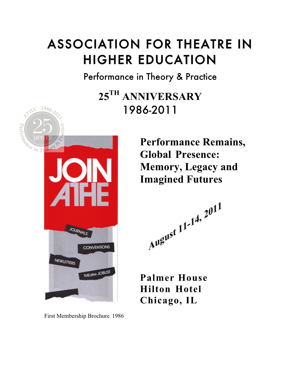 Association for Theatre in Higher Education