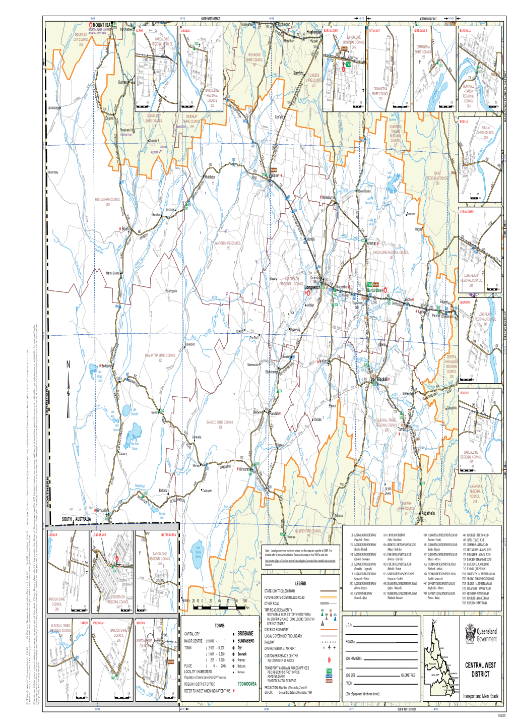 Central West District