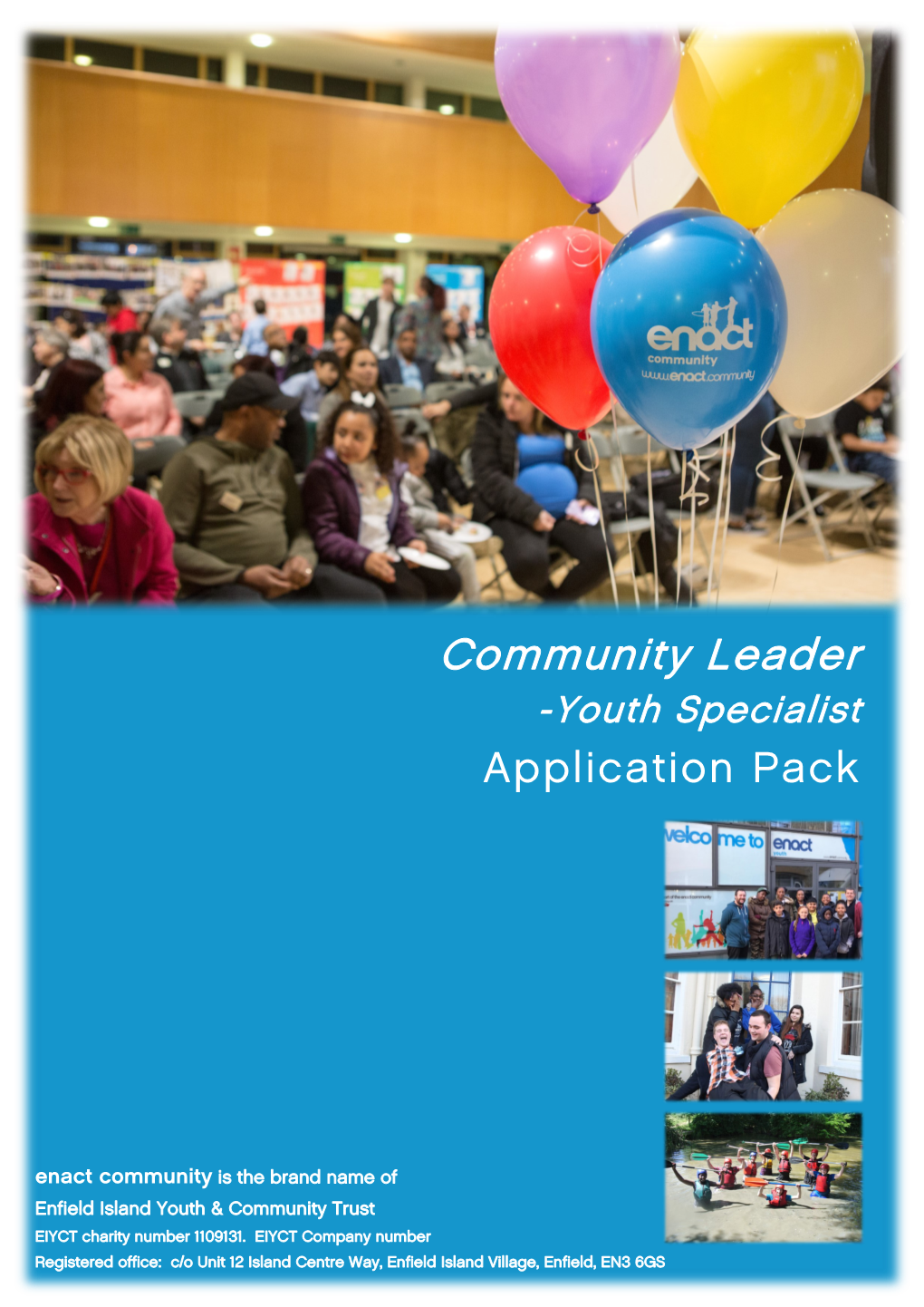 Community Leader -Youth Specialist Application Pack