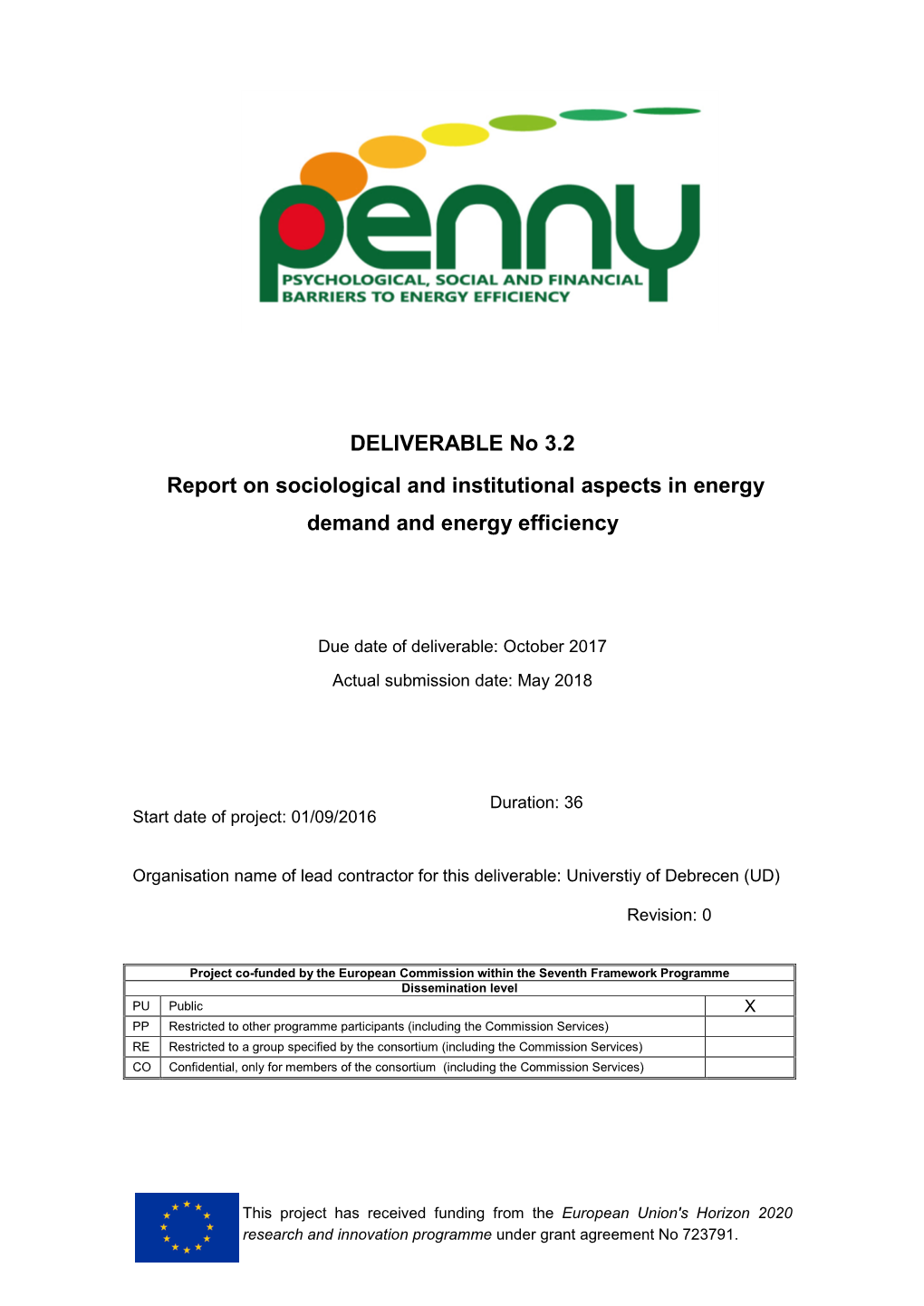 Sociological and Institutional Aspects in Energy Efficiency