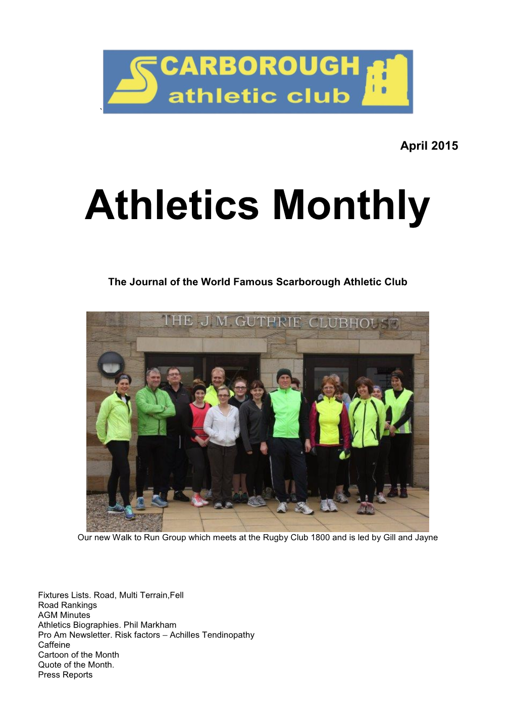 Athletics Monthly