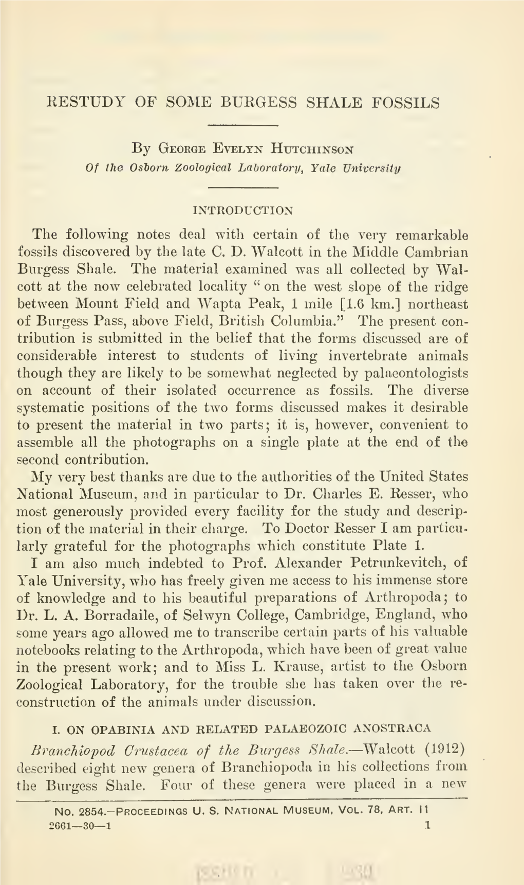 Proceedings of the United States National Museum