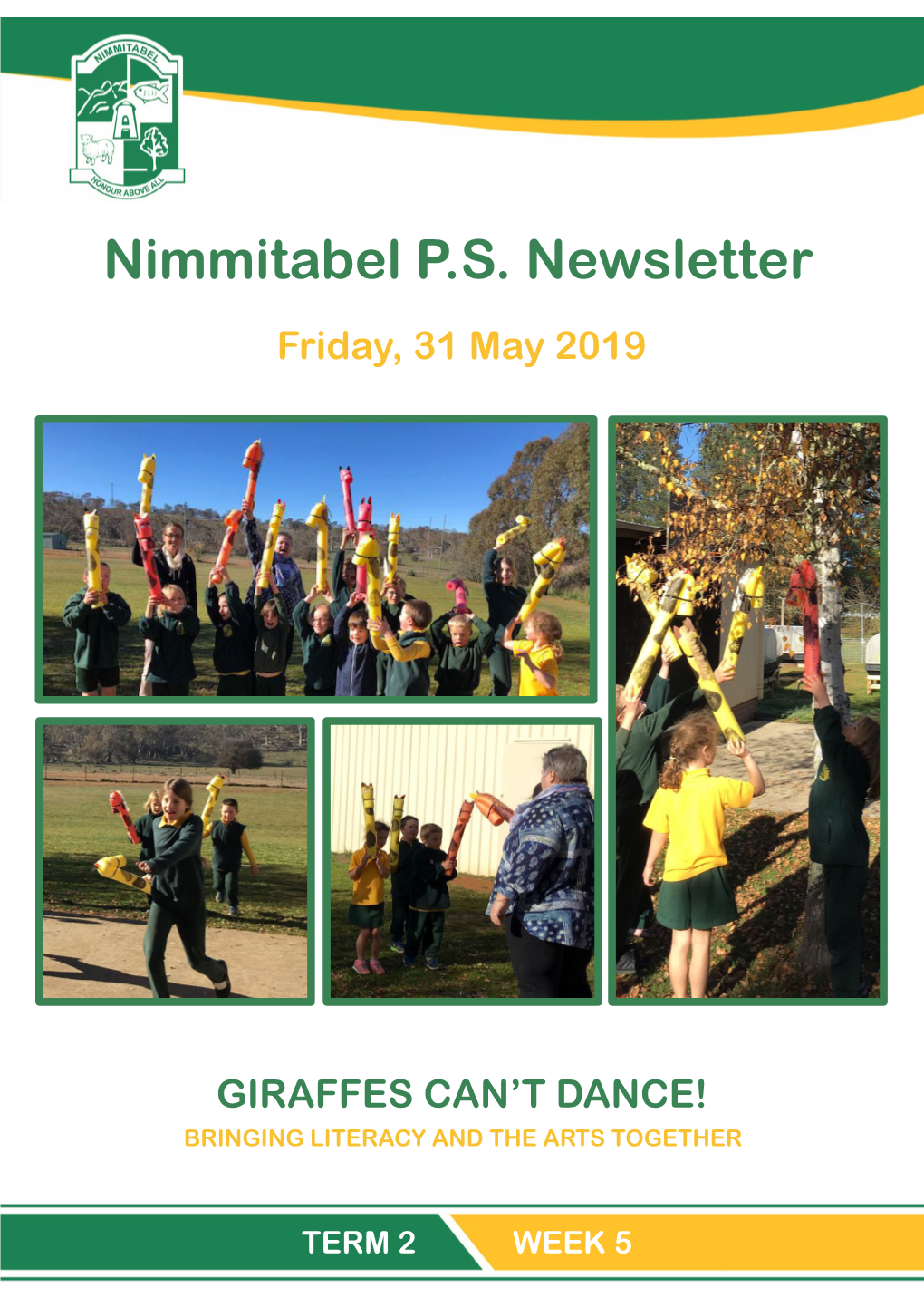 Nimmitabel P.S. Newsletter Friday, 31 May 2019