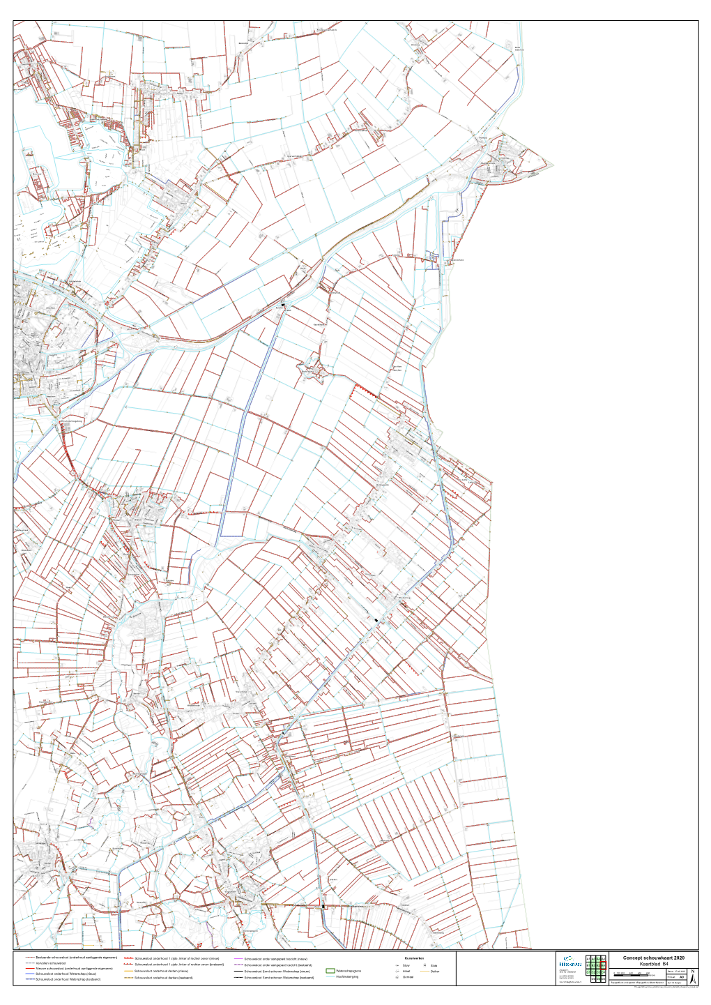 Concept Schouwkaart 2020 Kaartblad B4