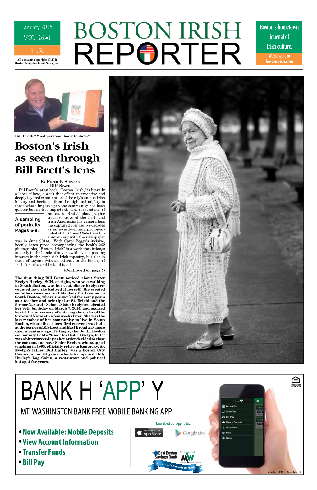 Boston's Irish As Seen Through Bill Brett's Lens