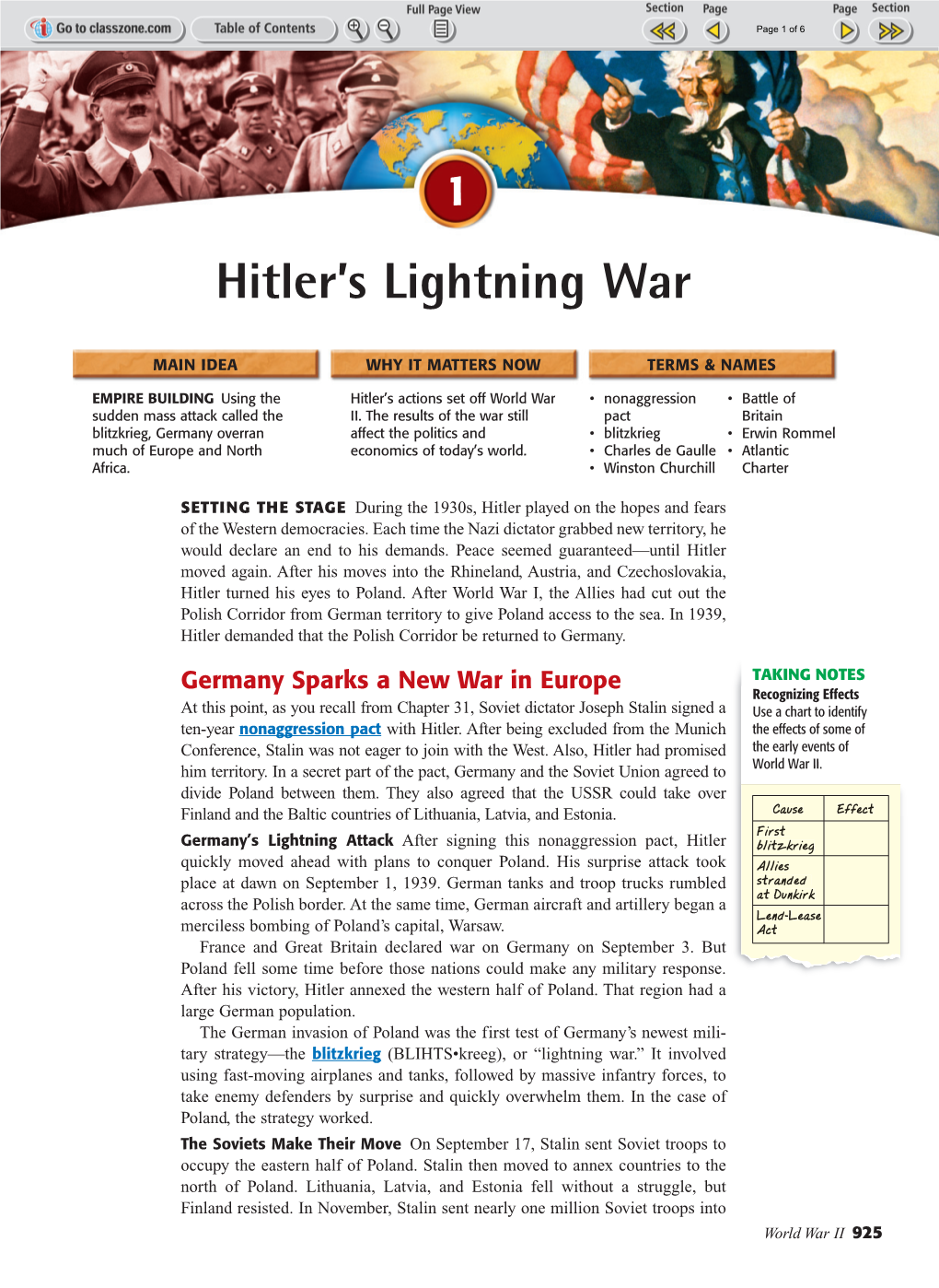 Hitler's Lightning