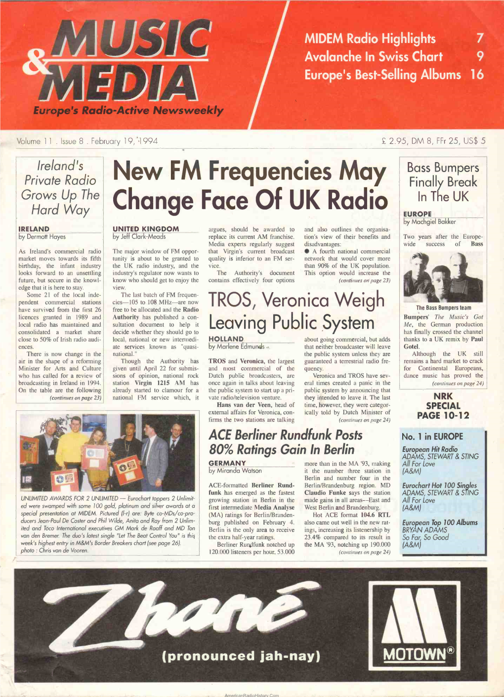 New FM Frequencies May Change Face of UK Radio