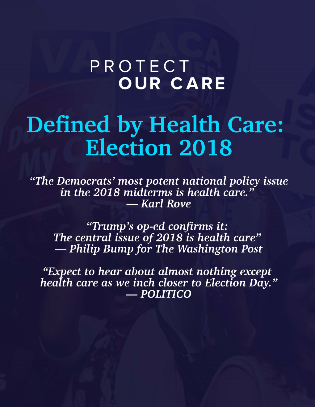 Defined by Health Care: Election 2018