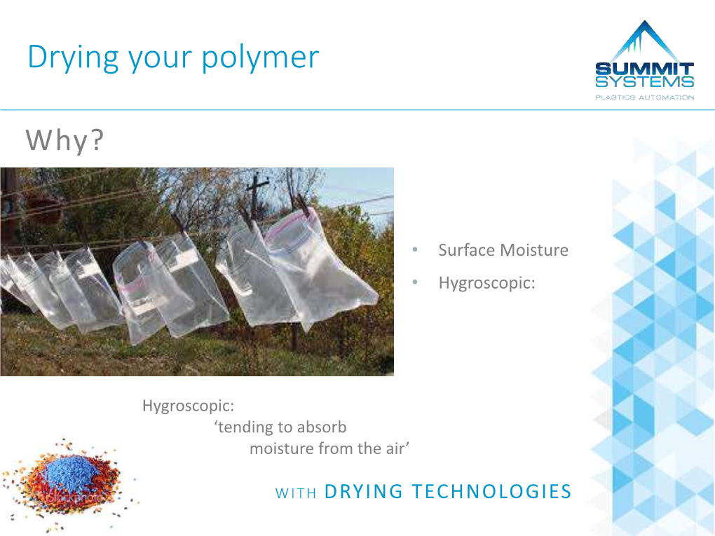 Drying Your Polymer