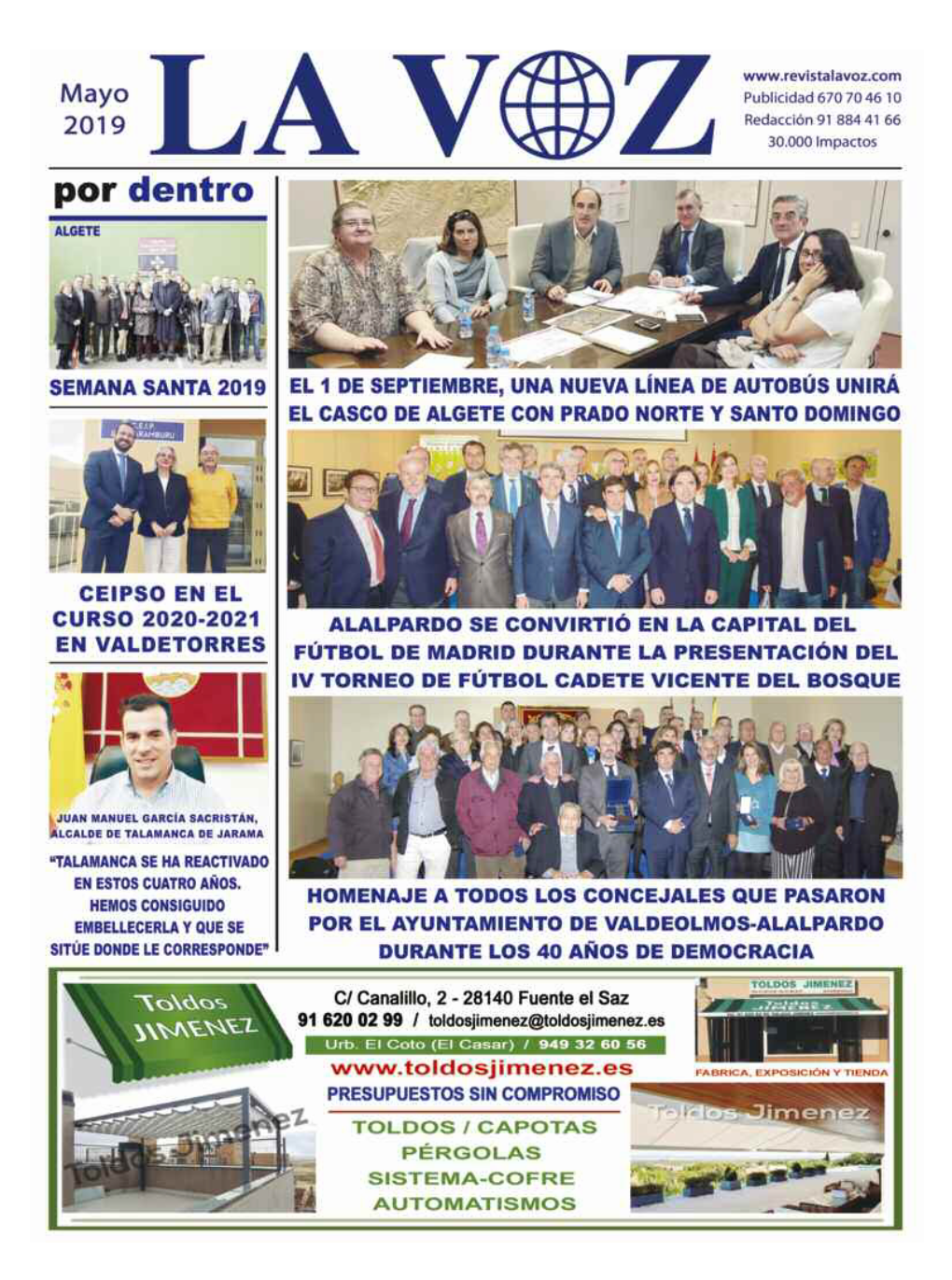 Candidaturas En Las Elecciones Municipales Al Ayuntamiento De Valdeolmos-Alalpardo