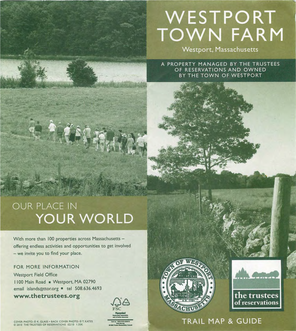 Westport Town Farm Is One of Many Properties Managed by the Trustees in the Area