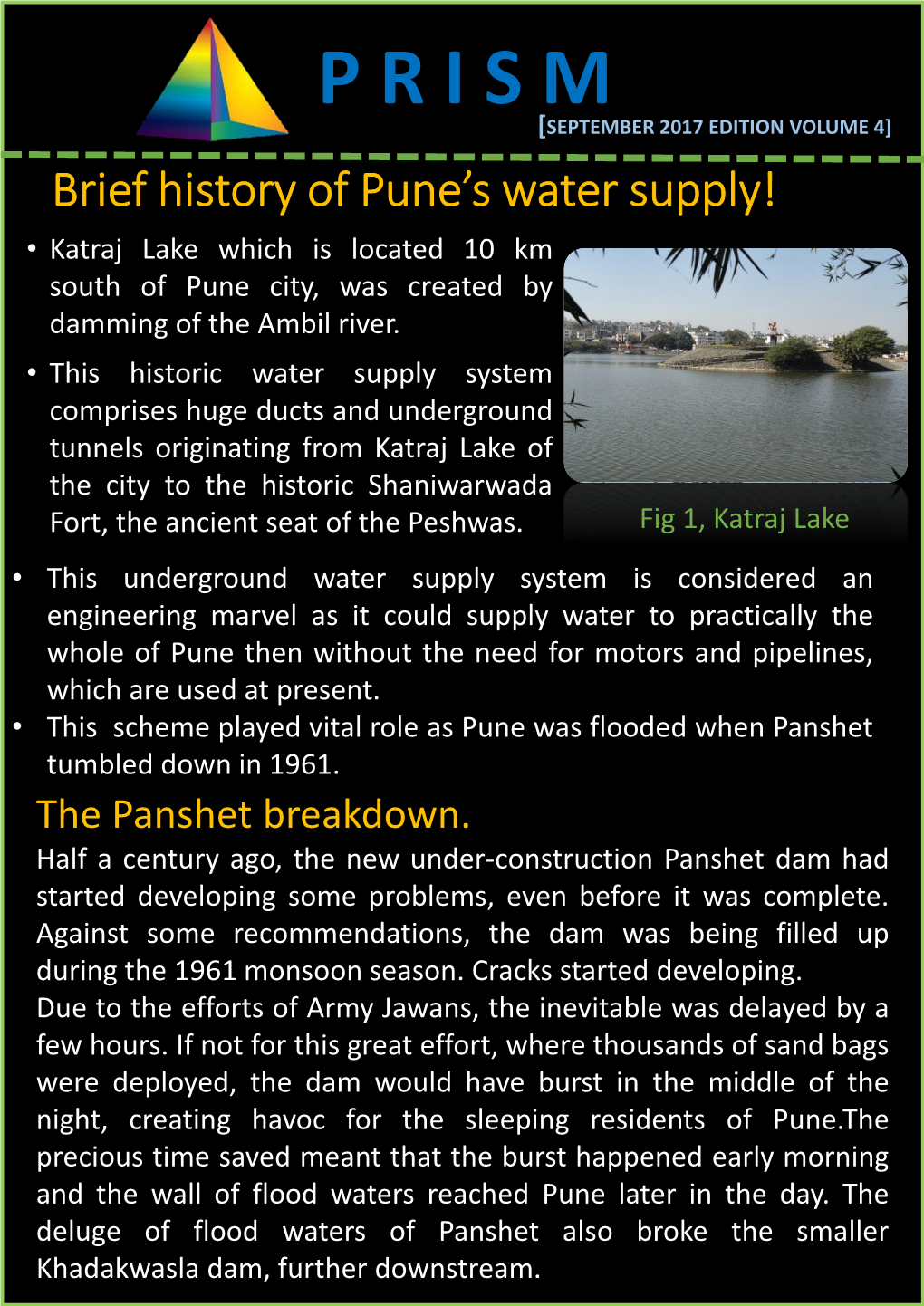 Brief History of Pune's Water Supply!