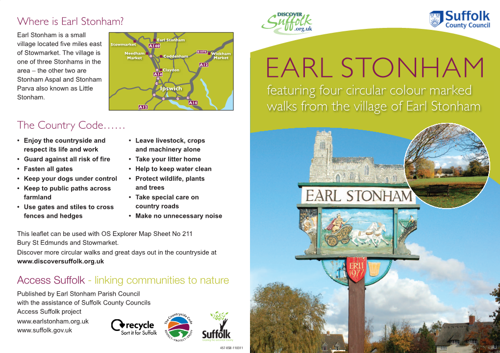 10122 Earl Stonham Walk Leaflet