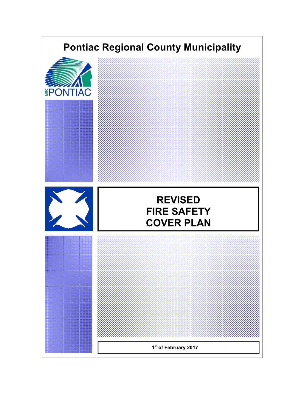 Revised Fire Safety Cover Plan