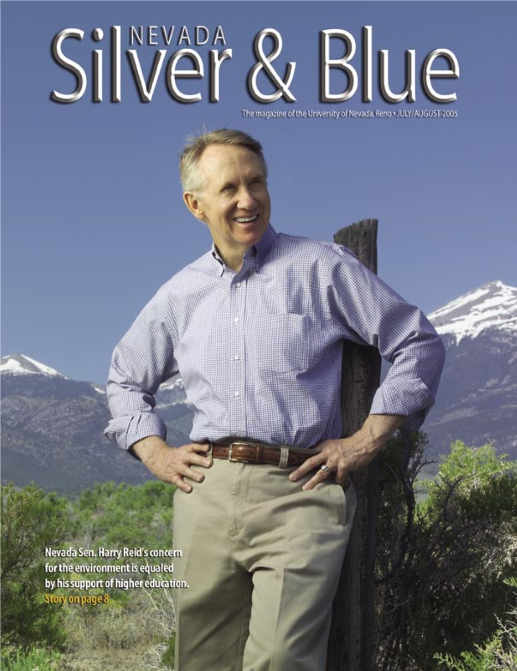 Nevada Silver & Blue: July August 2005