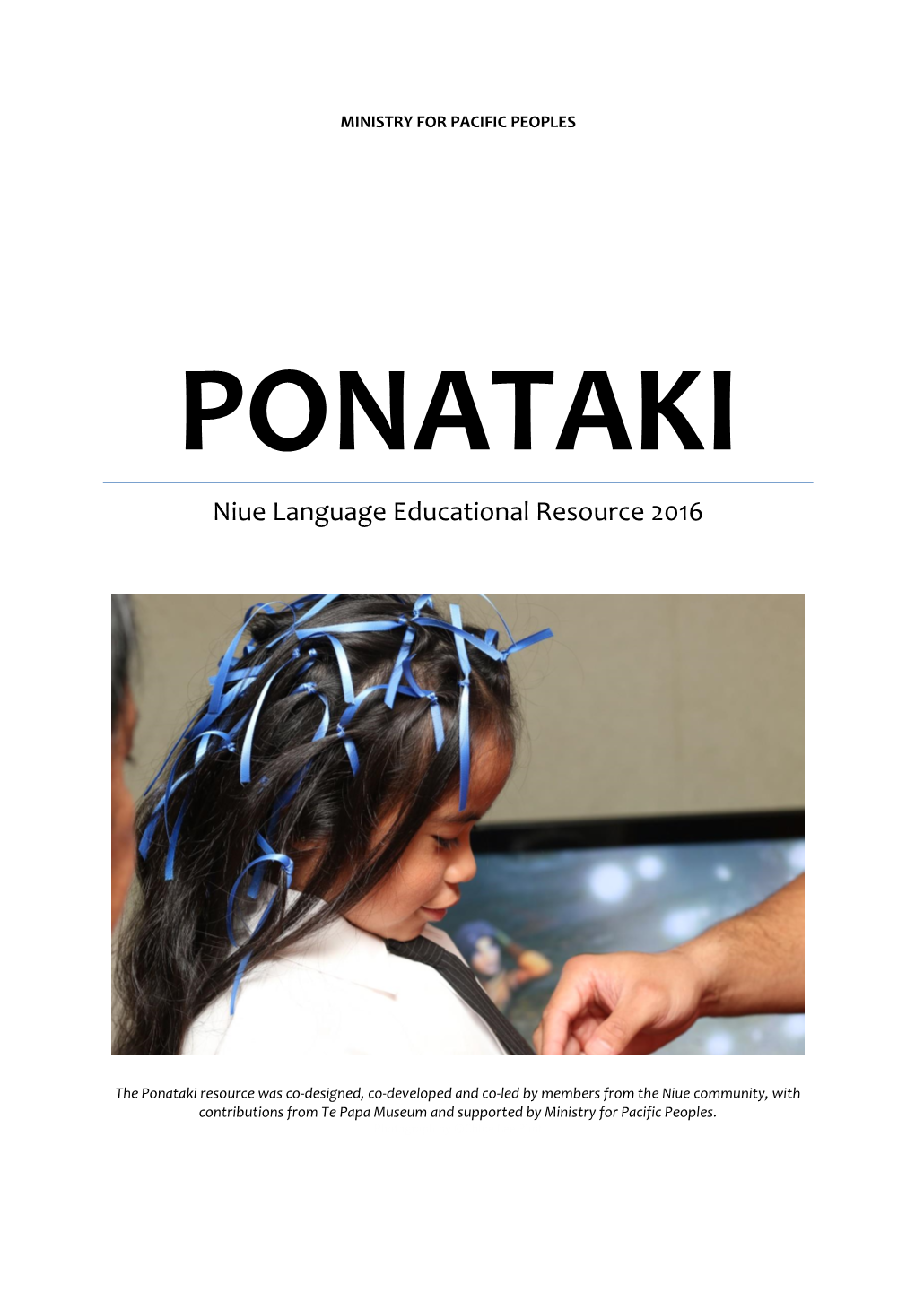 Niue Language Educational Resource 2016