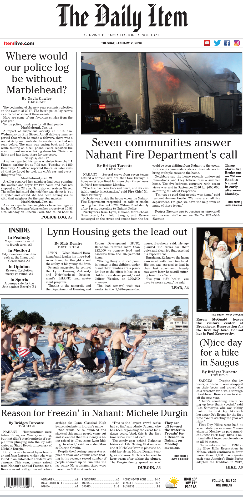 Seven Communities Answer Nahant Fire Department's Call