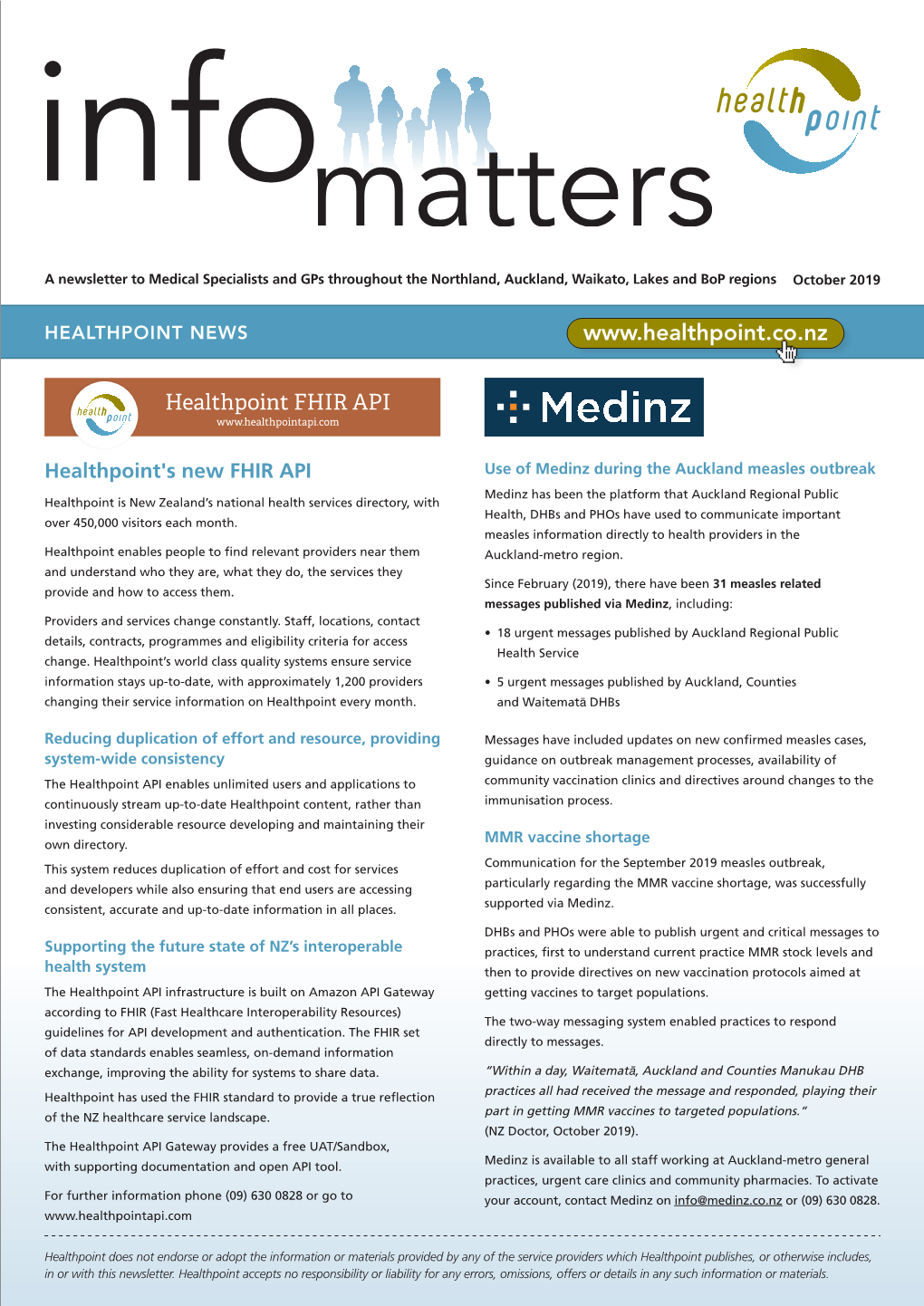 Info Matters – October 2019