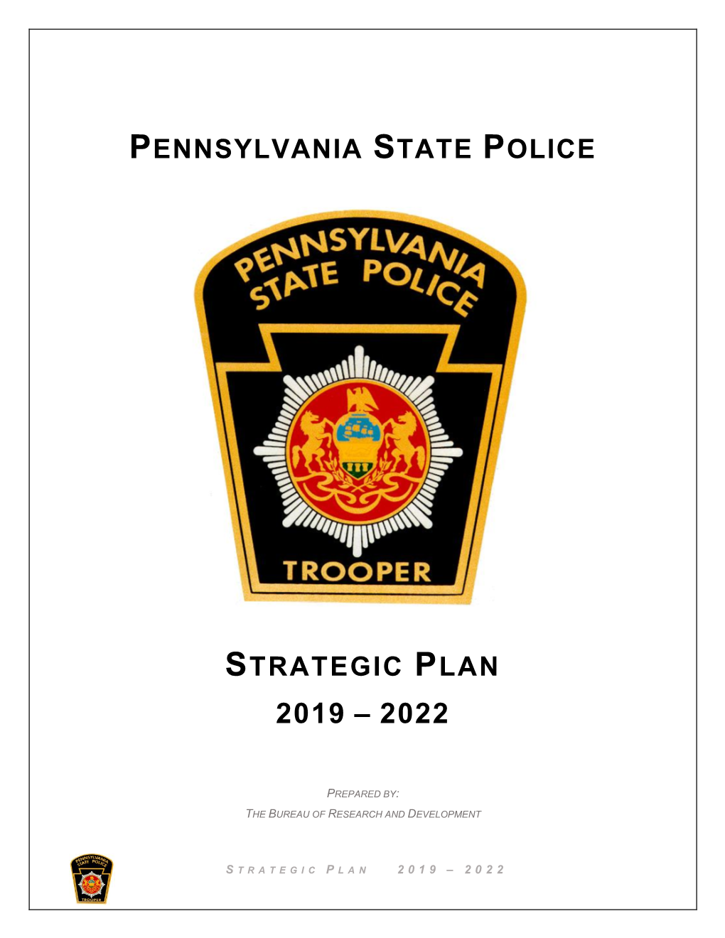 PSP Strategic Plan 2019-2022