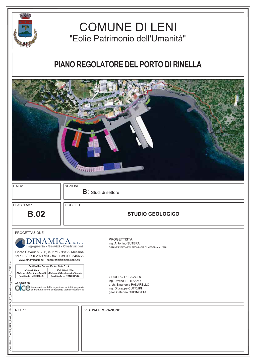 COMUNE DI LENI "Eolie Patrimonio Dell'umanità"