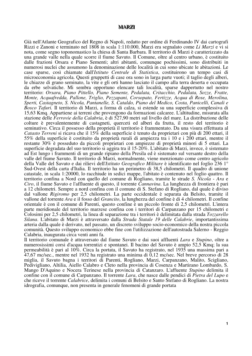 Calabria Letteraria, Articolo Giugno