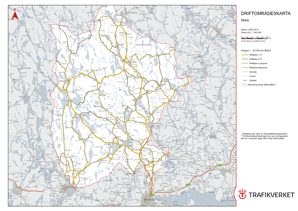 Karta Över Driftområde Nora (Pdf, 2,6