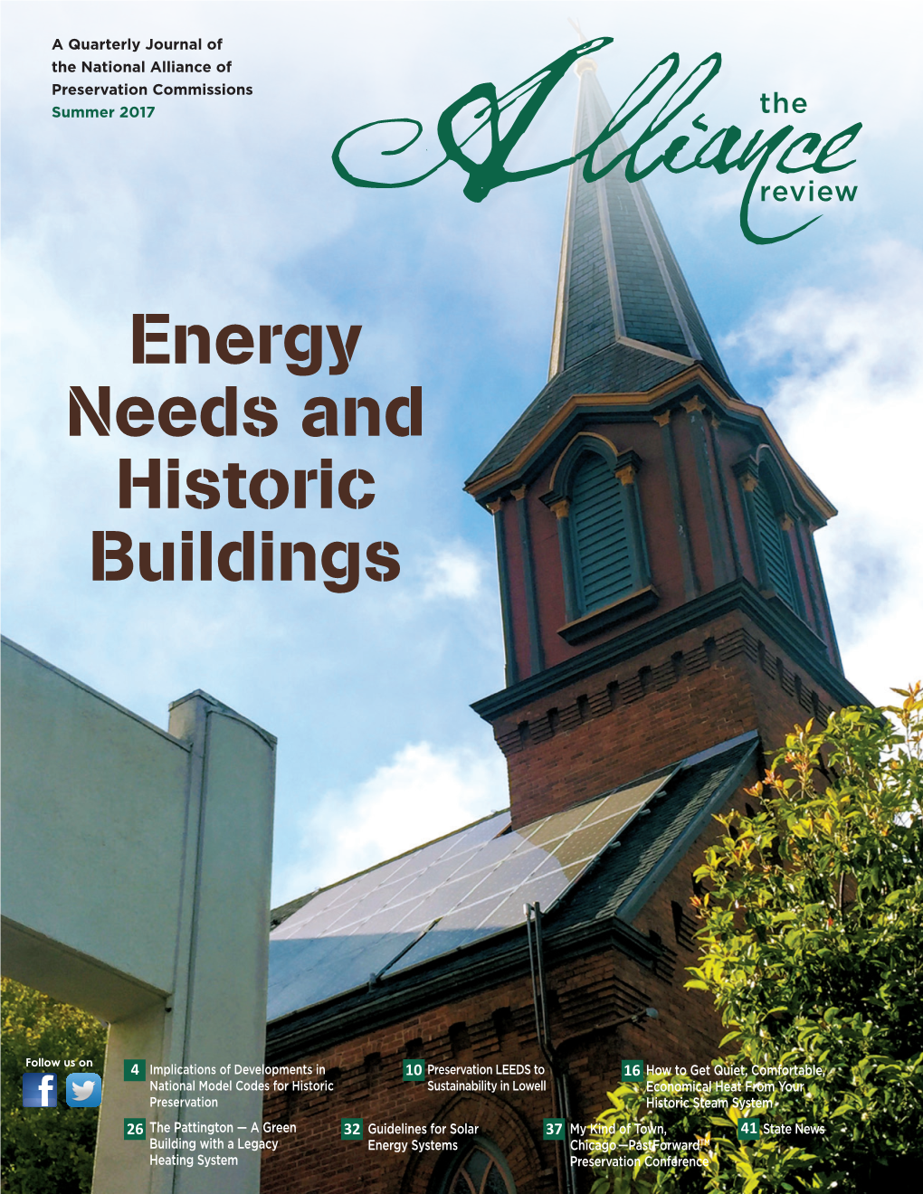 Energy Needs and Historic Buildings