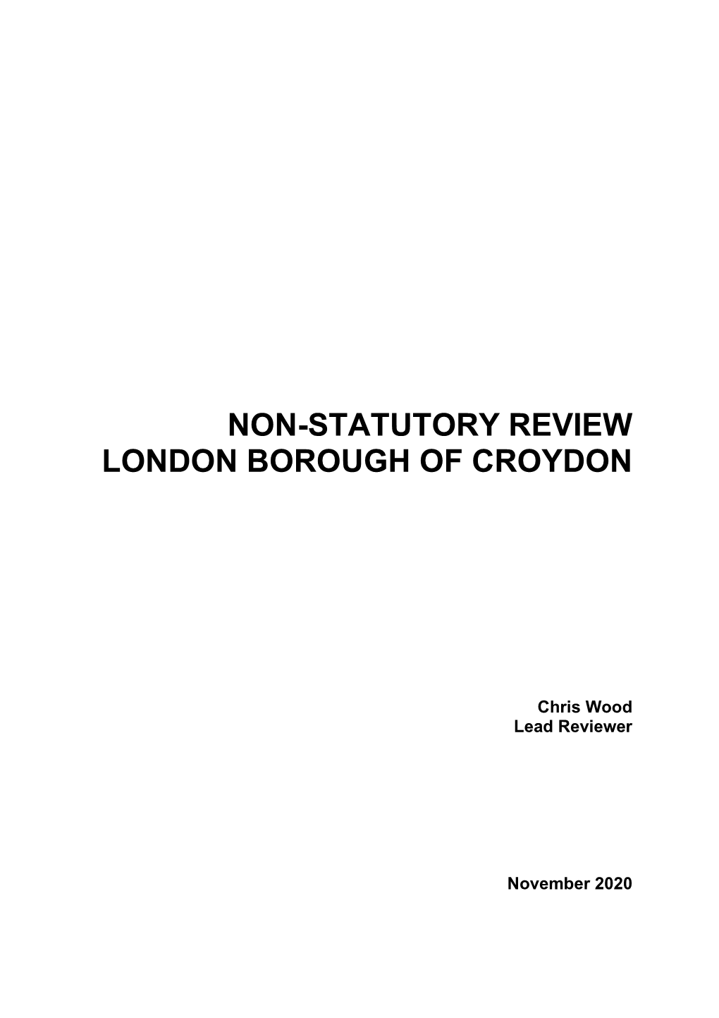 London Borough of Croydon