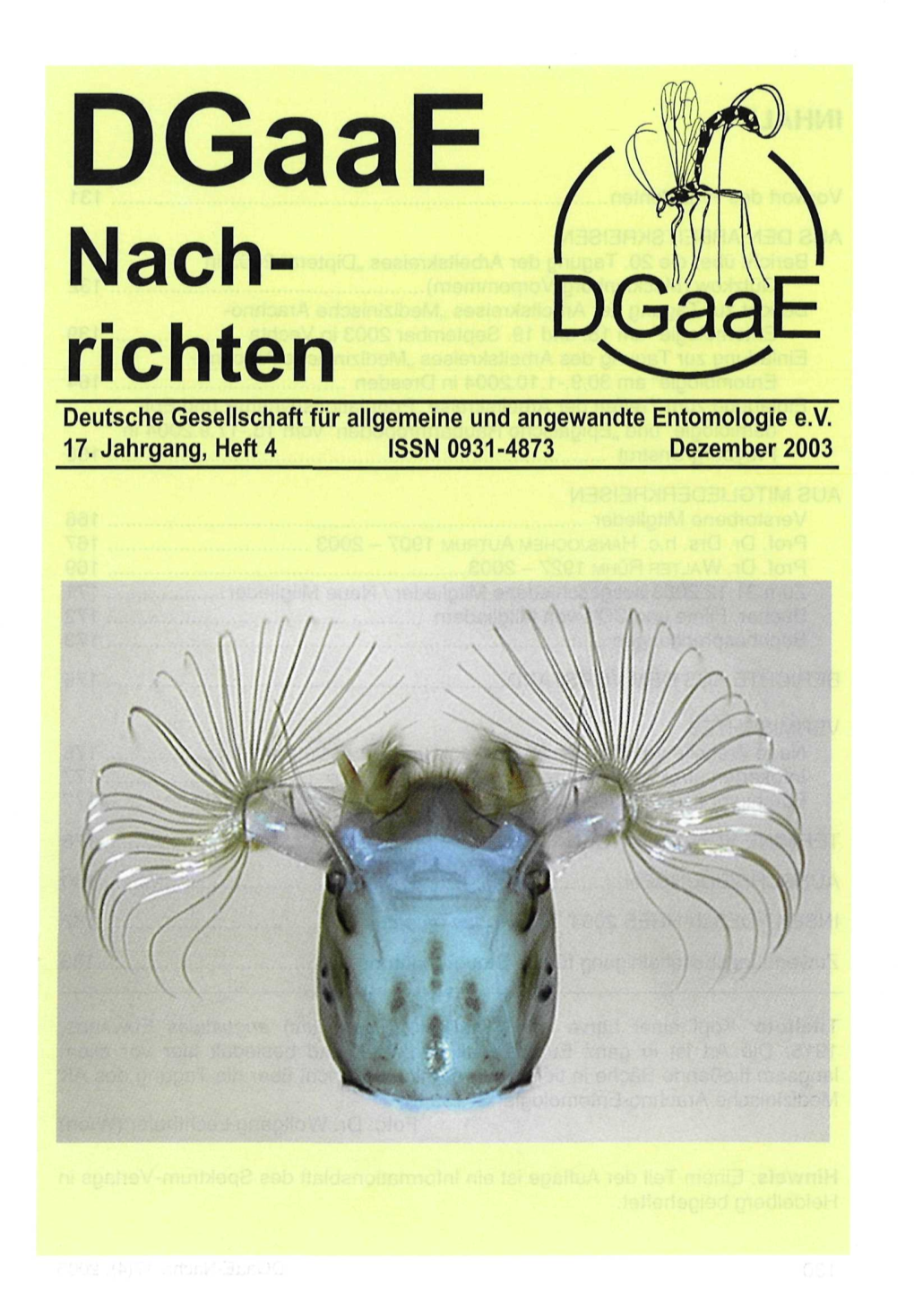 Nach- Richten Dgäae