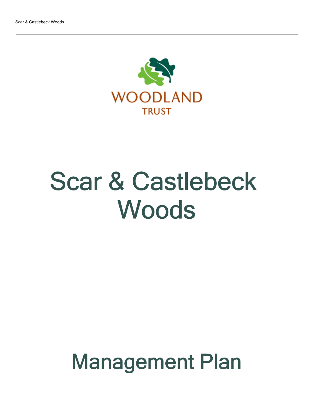 Scar & Castlebeck Woods