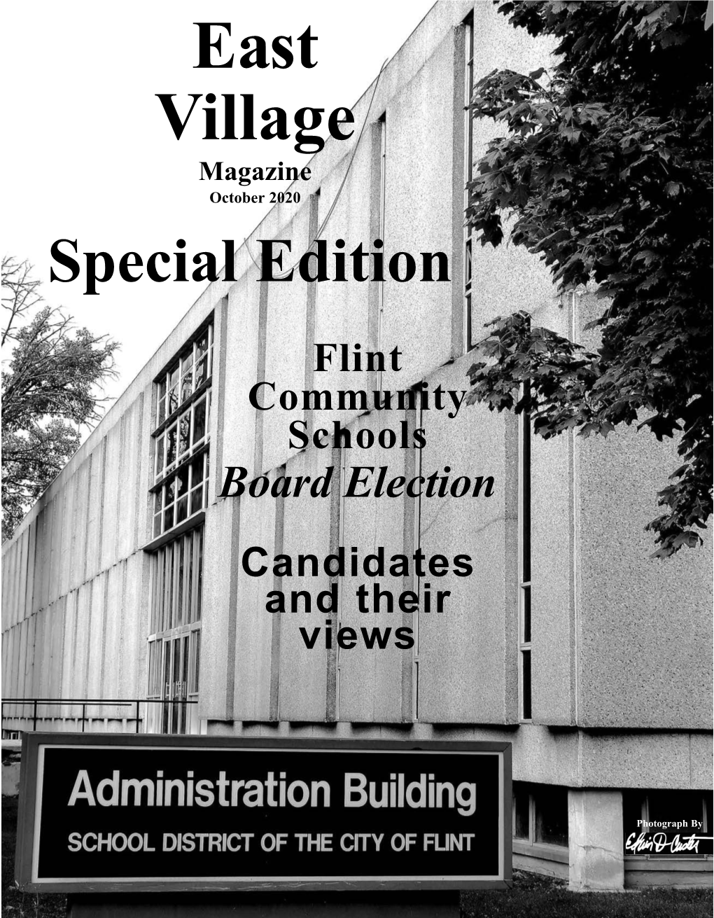 East Village Magazine – October 2020 – Special Edition