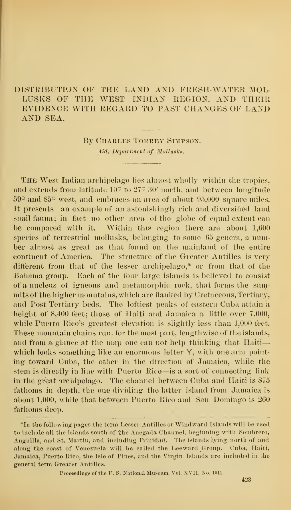 Proceedings of the United States National Museum