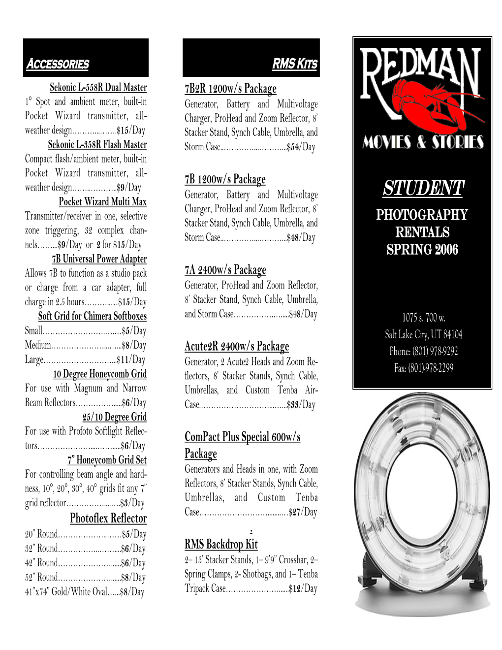 RMS Student Still Rental Catalogue.Pub