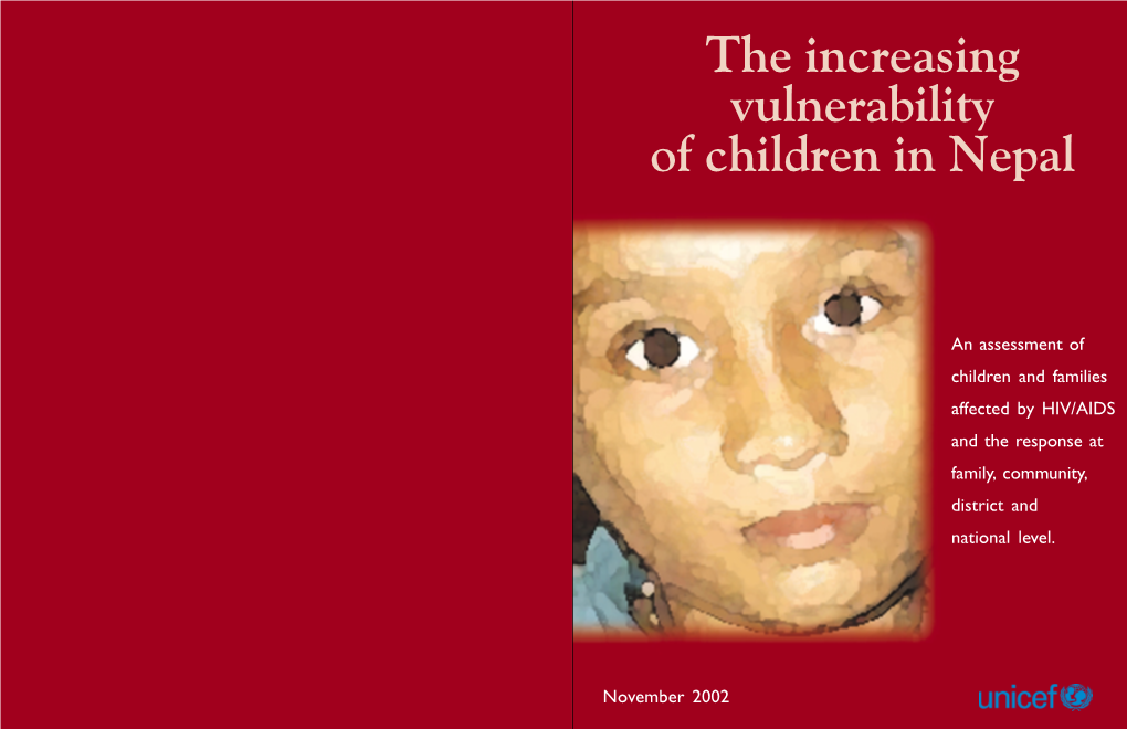 The Increasing Vulnerability of Children in Nepal