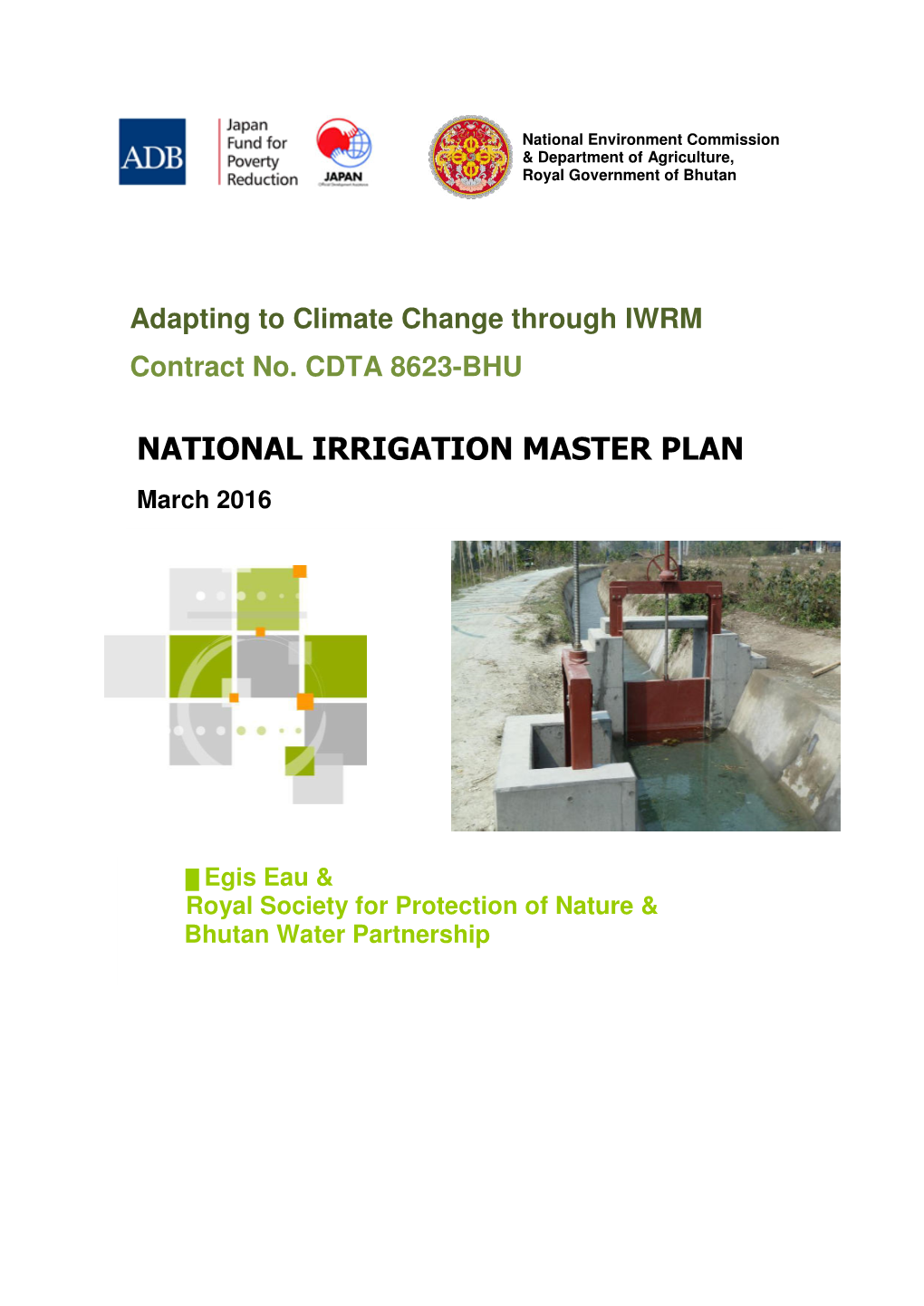 National Irrigation Master Plan