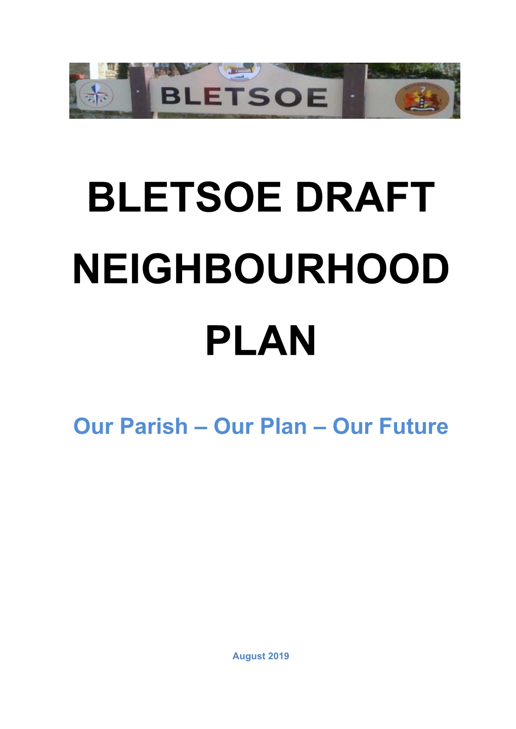 Bletsoe Neighbourhood Development Plan