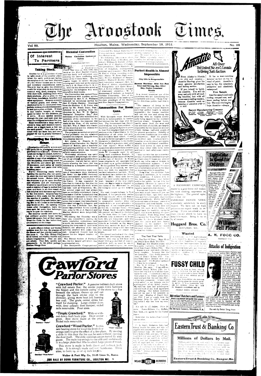 The Aroostook Times, September 18, 1912