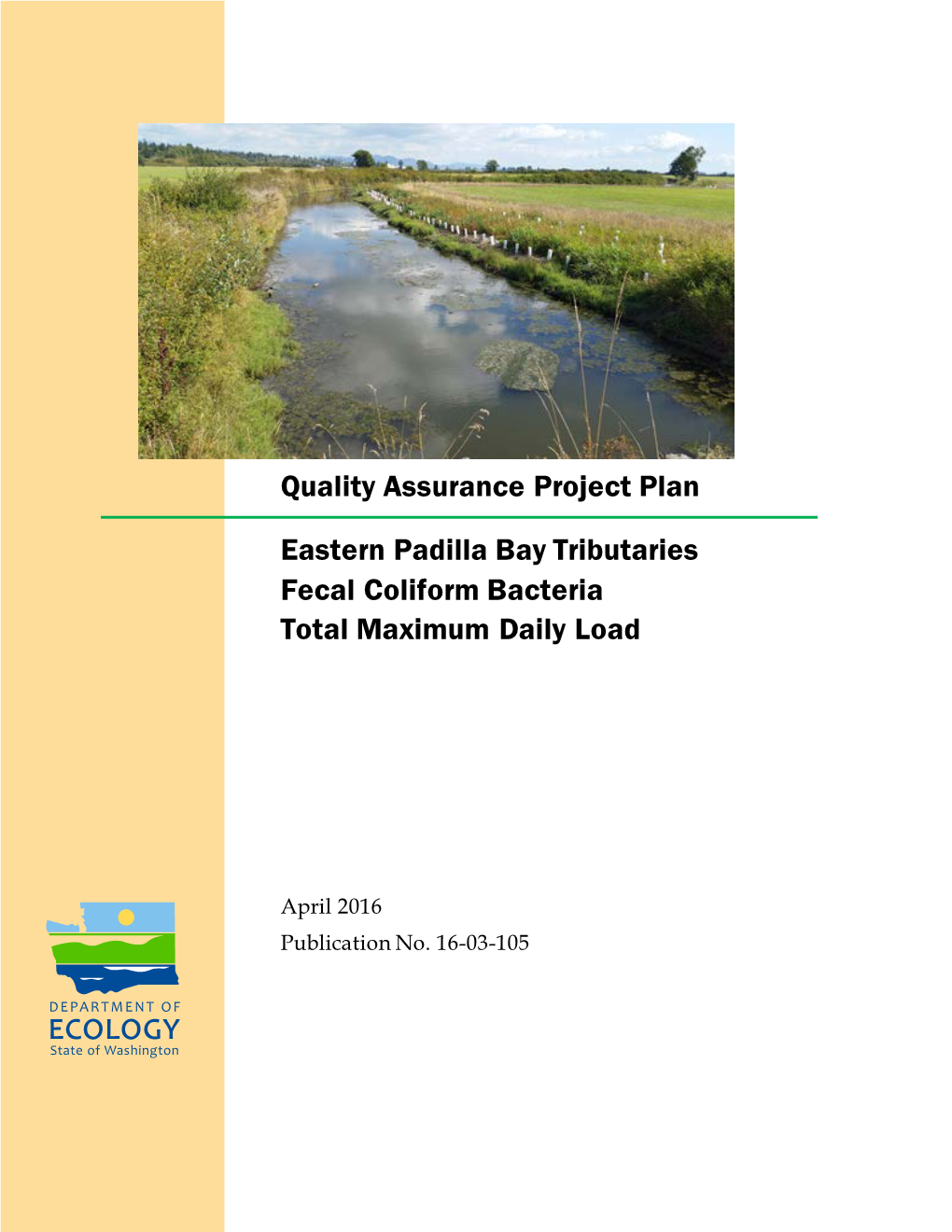 Eastern Padilla Bay Tributaries Fecal Coliform Bacteria Total Maximum Daily Load