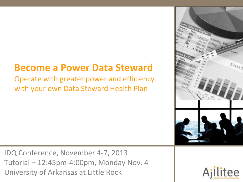 Become a Power Data Stewardoperate with Greater Power