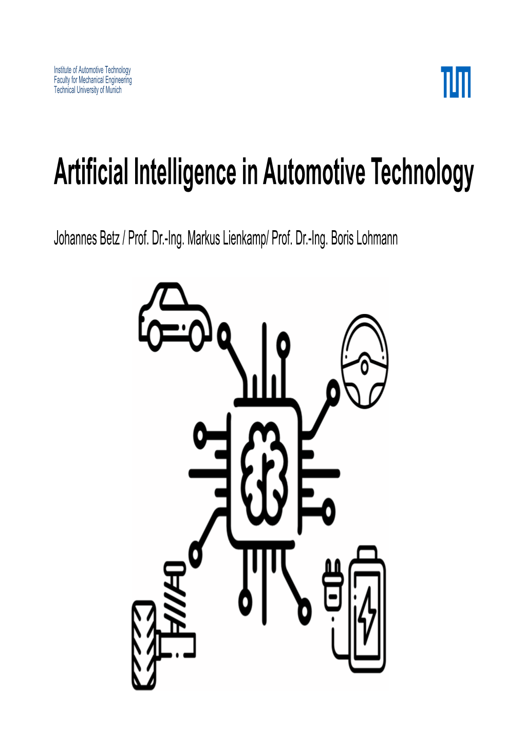 Artificial Intelligence in Automotive Technology