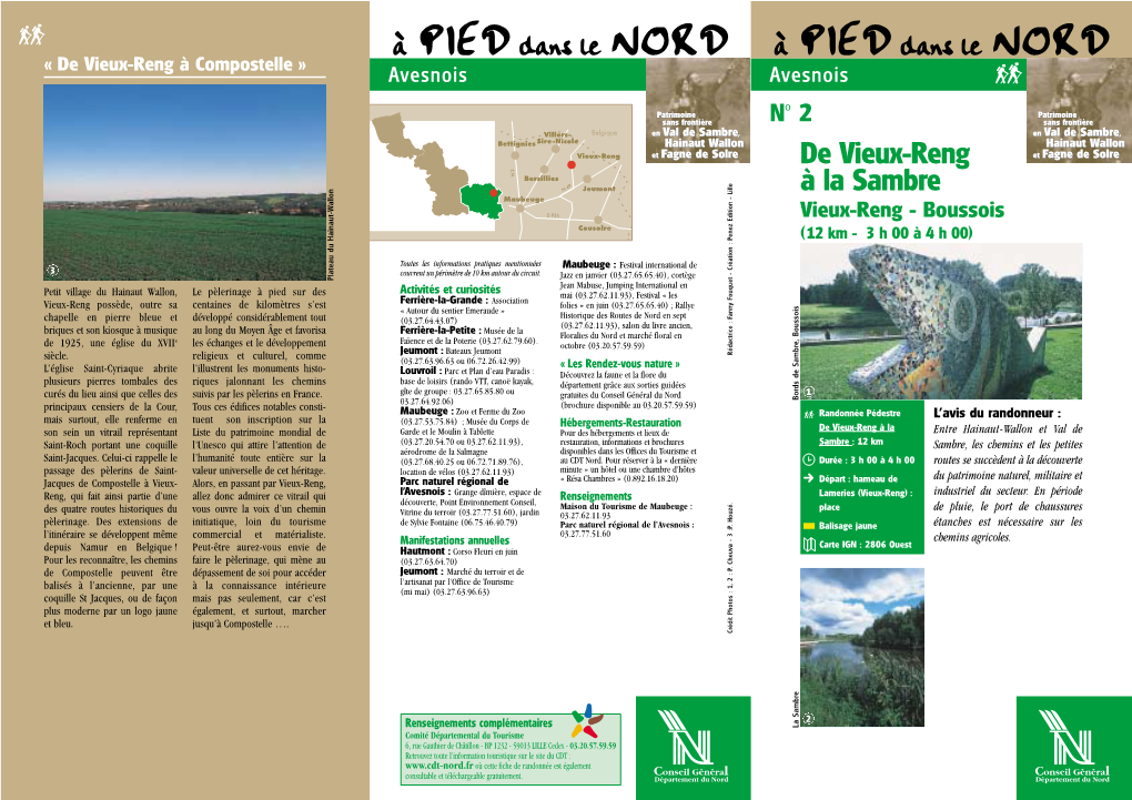 Vieux-Reng À Compostelle » PIED NORD PIED NORD Avesnois Avesnois