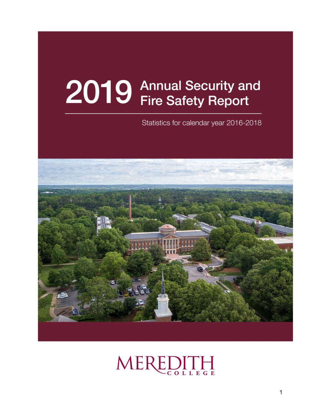 2019 Annual Security Report