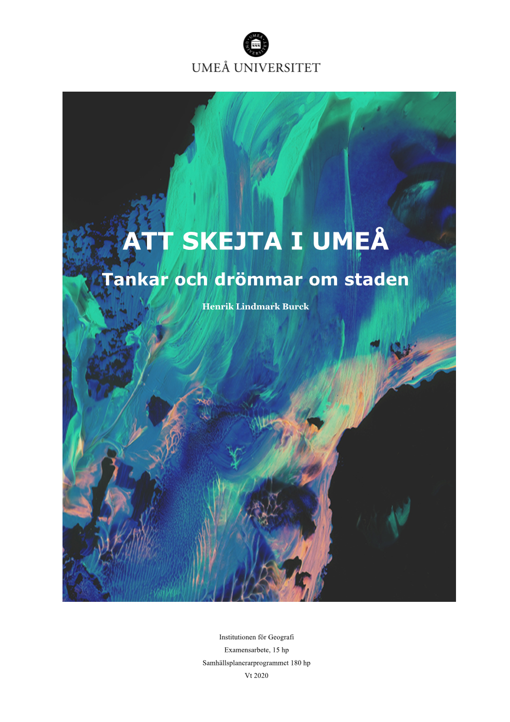 Att Skejta I Umeå