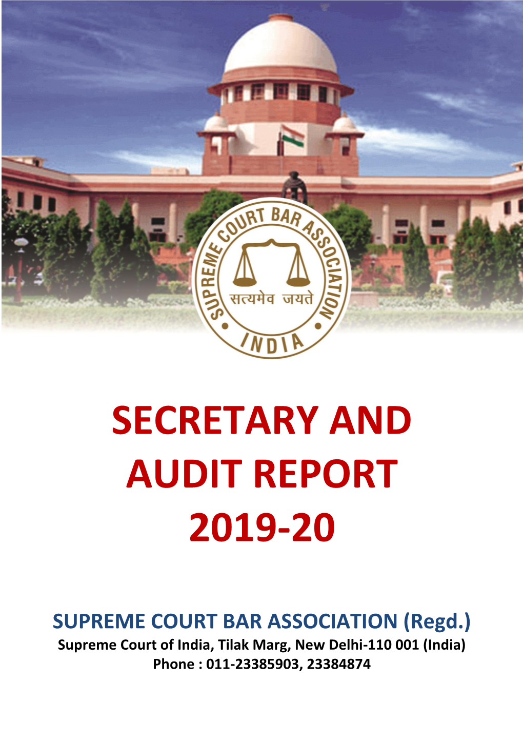 Secretary and Audit Report 2019-20