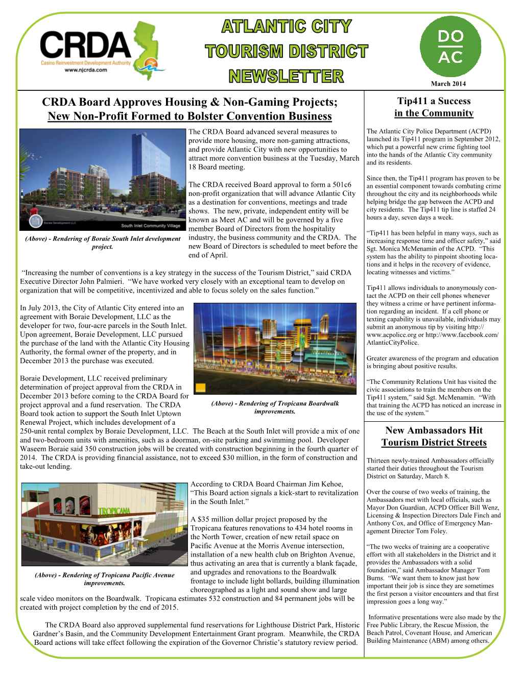 ACTDAC Newsletter March 2014.Pub