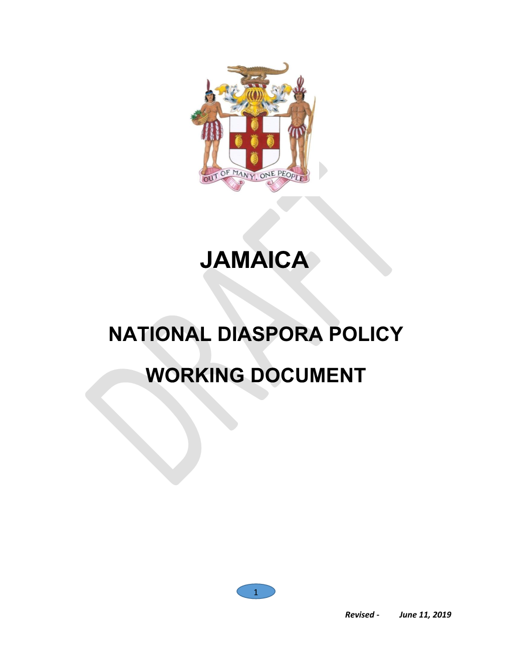 National Diaspora Policy Working Document