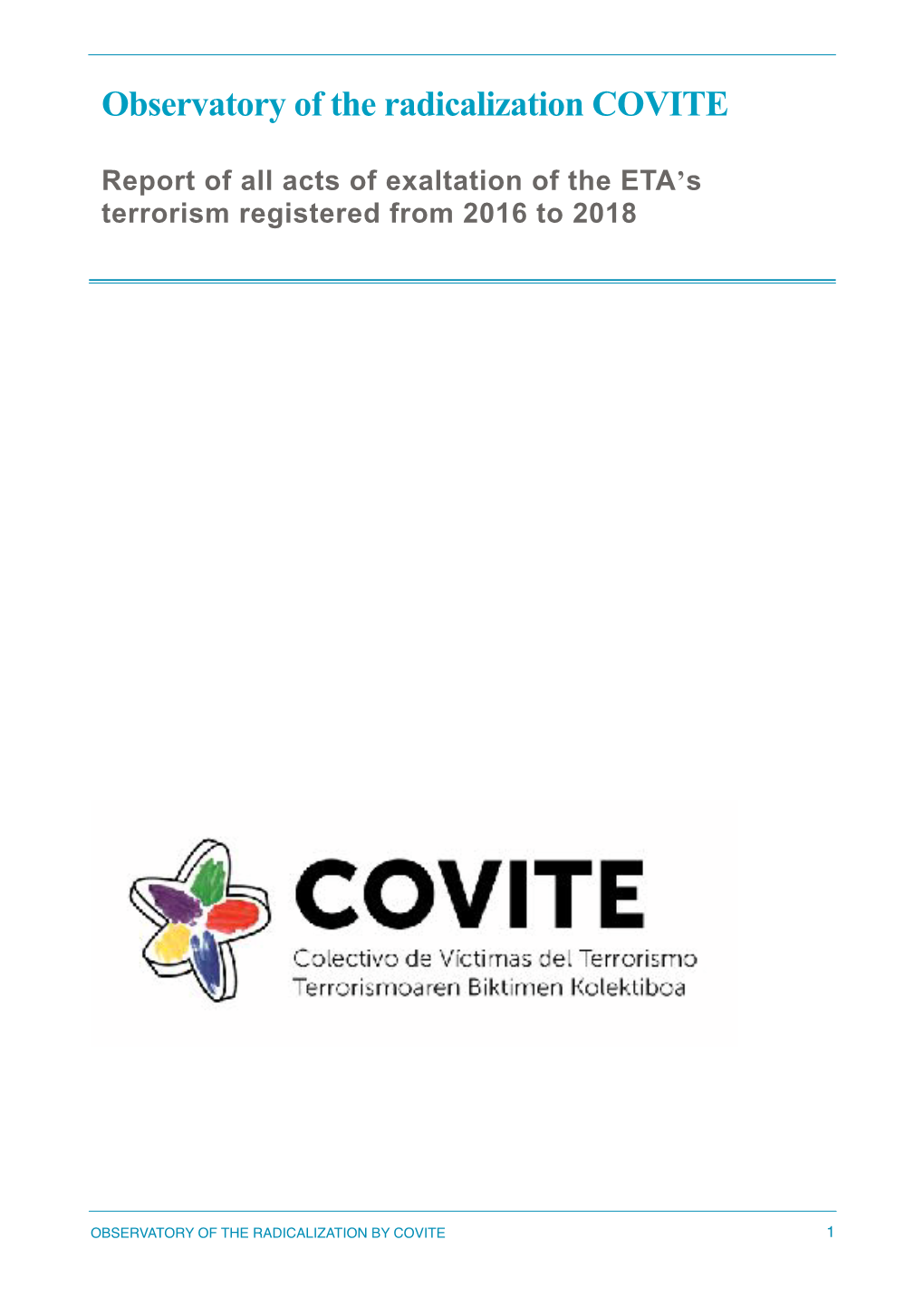 Observatory of the Radicalization by COVITE.Pages