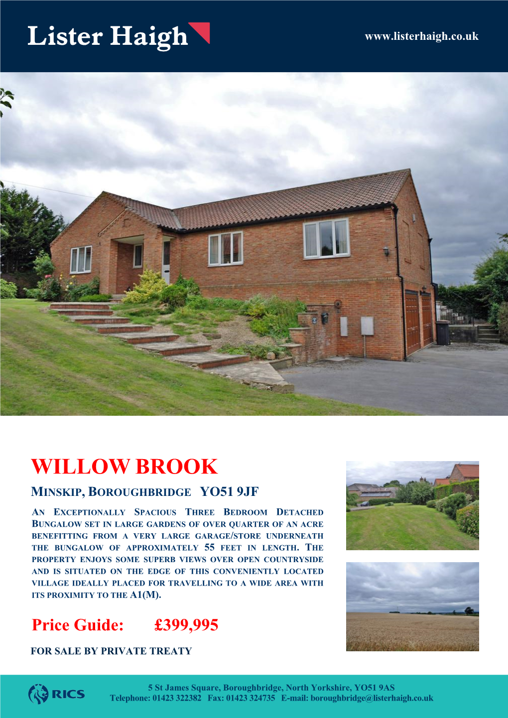 Willow Brook Minskip, Boroughbridge Yo51 9Jf